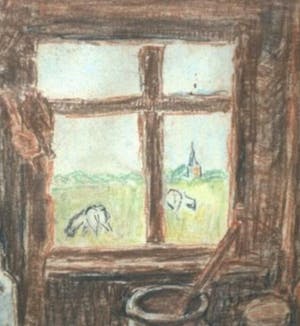 Cor Bouter - Interieur met doorkijk kopen? Bied vanaf 1!