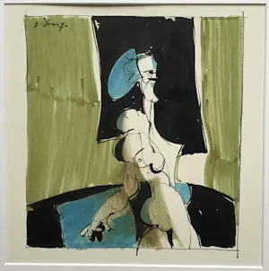 Hans van Zummeren - Tekening, handgesigneerd kopen? Bied vanaf 35!