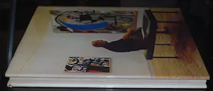 Joan Miro - grote kleurenlitho (31x47 cm) in het boek Hommage á Joan Miro (1976) kopen? Bied vanaf 125!