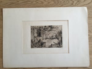 Marius Bauer - Queen of Sheba. Oosters stadsgezicht. kopen? Bied vanaf 75!