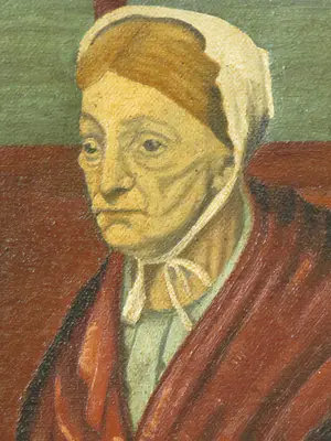 Niet of onleesbaar gesigneerd - Kniertje, kunstenaar onbekend kopen? Bied vanaf 1!