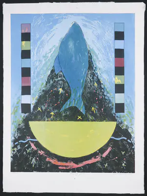 Gert Strengholt - Litho, Flying fish kopen? Bied vanaf 1!