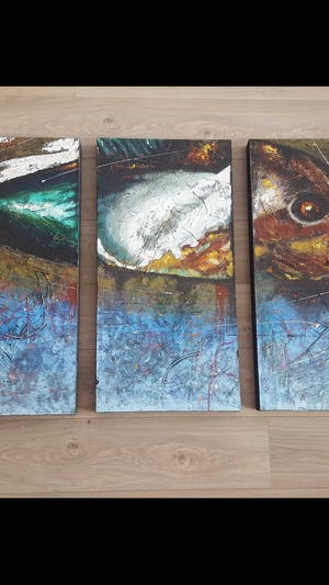 Niet of onleesbaar gesigneerd - Aong-Fish kopen? Bied vanaf 10!