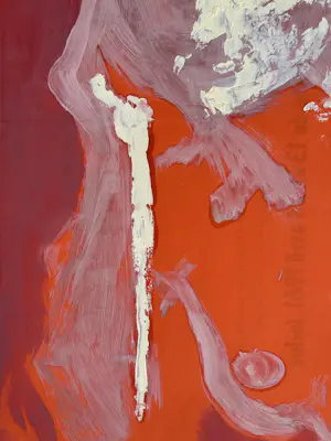 Robert Detheux - Wunderschöne abstrakte Komposition eines Gesichts - Oktober 1961 kopen? Bied vanaf 150!