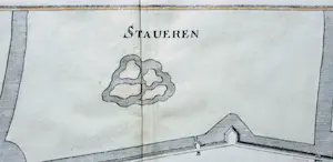 Caspar Merian - Stavoren Oude Gravure Merian 1659 kaufen? Bieten Sie von 30!