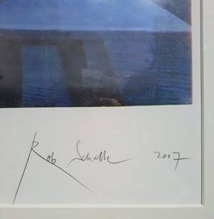 Rob Scholte - Nachtlicht, zeefdruk (mooi ingelijst, groot!) kopen? Bied vanaf 275!