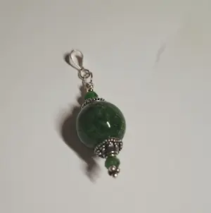 Nieuwe zilveren hanger  925  met jade Jade kopen? Bied vanaf 55!