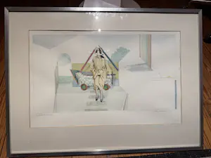 Jan Vanriet - De vrouw aan de haard kopen? Bied vanaf 325!