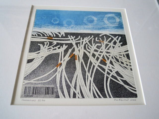 Ronald Beumer - PRACHTIGE ETS - TITEL CONNECTIONS - hand gesigneerd kopen? Bied vanaf 8!