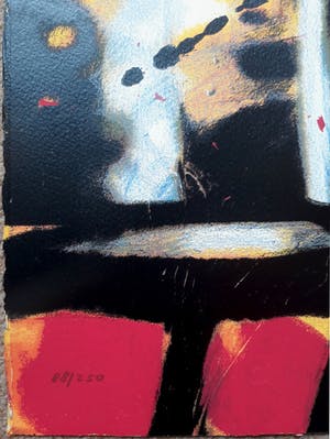 Herman Brood - De drummer, zeefdruk kopen? Bied vanaf 295!