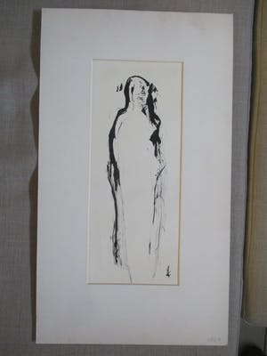 Melle Oldeboerrigter - Pentekening kopen? Bied vanaf 65!