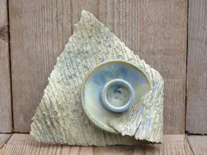 Elysia Verhoeven - kandelaar en kom kopen? Bied vanaf 55!