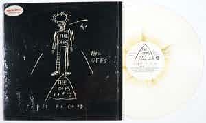 Jean-Michel Basquiat - LP-hoes, The Offs: First Record (originele White Vinyl pressing) verkocht voor € 1!