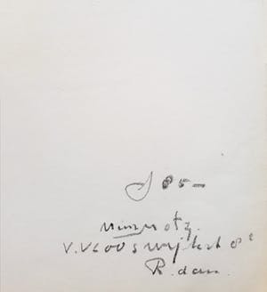 Wim Motz - Geometrisch abstracte compositie, litho kopen? Bied vanaf 75!