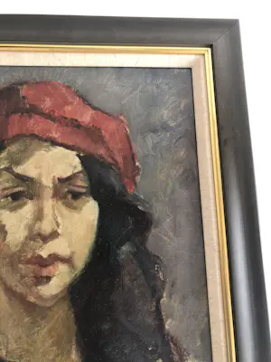 Rien Goené - Portret van een jonge vrouw kopen? Bied vanaf 600!