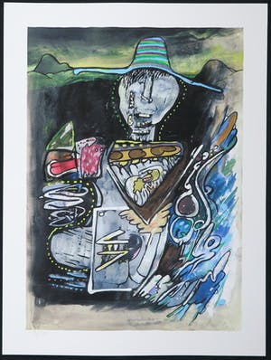 Hugo Claus - Litho, Vogelverschrikker kopen? Bied vanaf 200!