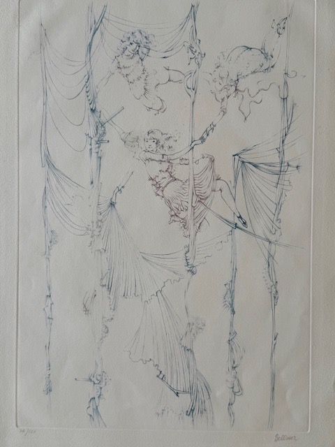 Hans Bellmer - Lithographie " Jeunes filles" kopen? Bied vanaf 110!