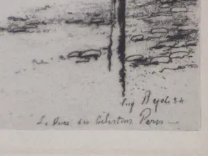 AcheterEugène Béjot - Le Quai des Celestins Paris - Ets? Enchérissez de 90!