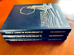 Romain Malfliet - en Vlaamse schilders in 3 geillustreerde boeken "Parels langs de Scheldekant" verkauft für € 22!