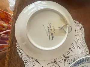 Buy N.V. Plateelbakkerij Delft - Handgeschilderd bord? Bid from 45!