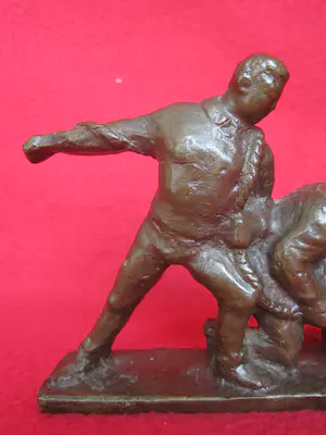 Brons (Onbekend) - De Roeiers kopen? Bied vanaf 35!