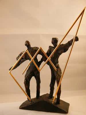 Bernadette Leijdekkers - Twee personen. verkocht voor € 75!