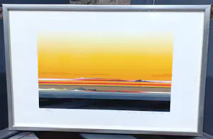 Tetsuro Sawada - Landscape, zeefdruk (netjes ingelijst) kopen? Bied vanaf 20!