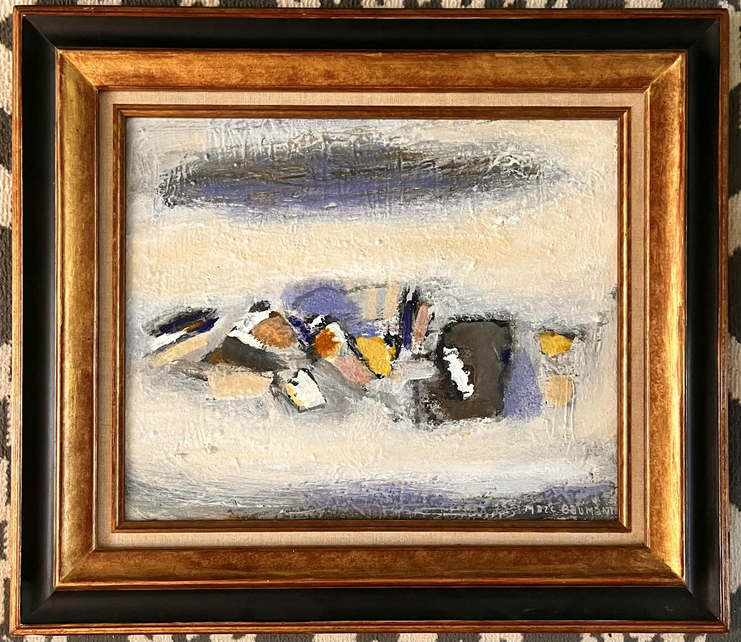 Buy Marc Baumann - Uniek Olieverfschilderij gesigneerd, gedateerd en professioneel ingelijst? Bid from 119!