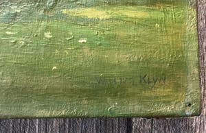 Willem Klijn - landschap met fruitbomen kopen? Bied vanaf 50!