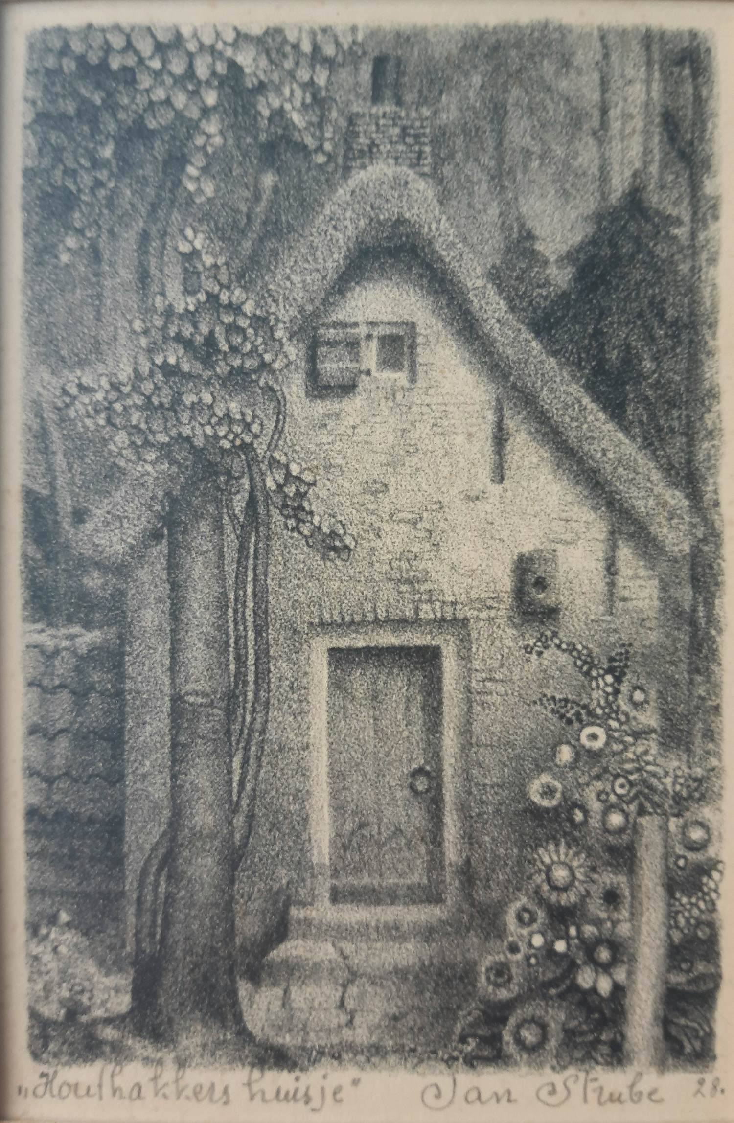 Jan Strube - Houthakkers huisje verkocht voor € 45!