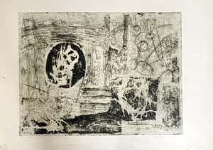 Jan Montyn - zonder titel verkocht voor € 100!