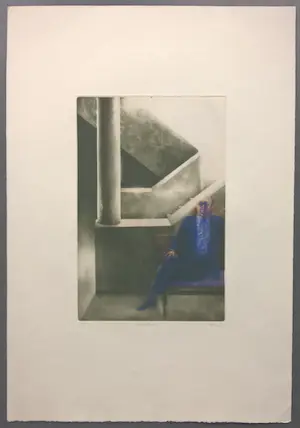 Maurice Pasternak - gesigneerde ets – Contraste II kopen? Bied vanaf 85!