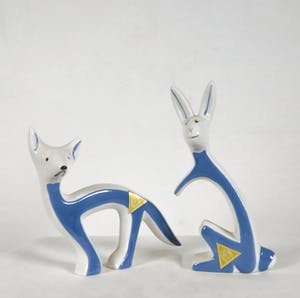 Royal Dux - 2 dekorative Tierfiguren kopen? Bied vanaf 20!