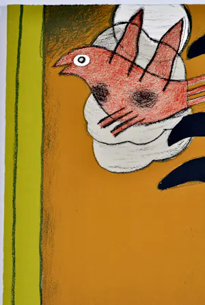 Corneille - Litho - Gesigneerd - 65x50 cm - 1988 kopen? Bied vanaf 320!