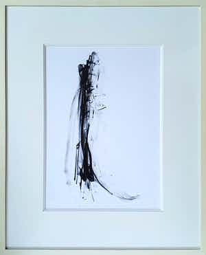 Karel Dierickx - Unica: "Beeld van constructie M" (Ingelijst) verkocht voor € 225!