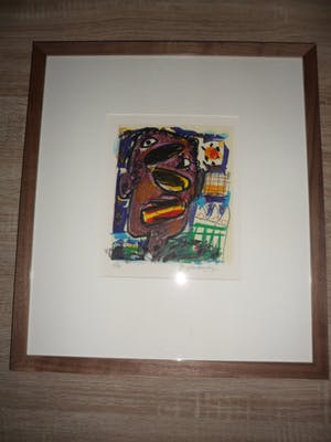 Kees Salentijn - Zeefdruk, titel, "Boy". kopen? Bied vanaf 60!