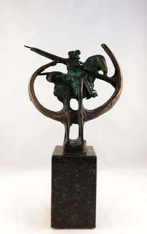 Wim Rijvers - Brons en hardsteen, Zonder titel verkocht voor € 500!