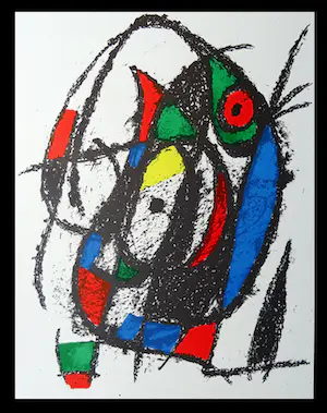 AcheterJoan Miro - La Sauterelle - 1975 - Litografía original IV (band II) - Mourlot 1039? Enchérissez de 139!