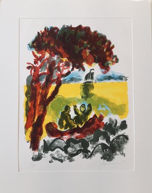 Jan Sierhuis - Zomer & Herfst (2 kunstwerken) kopen? Bied vanaf 20!