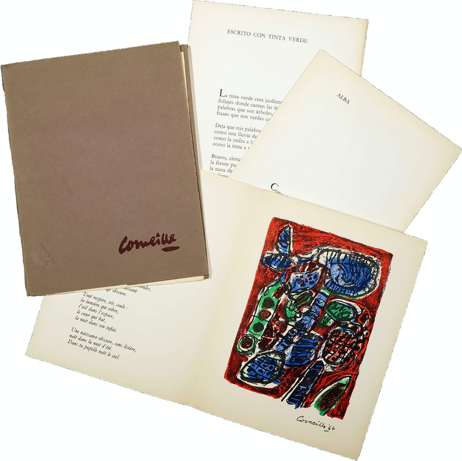 Corneille - Litho, Dialogue en tryptique kopen? Bied vanaf 150!