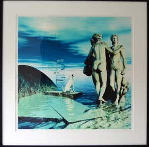 Arturo - Giclée - Venus en Mercurius - ingelijst verkocht voor € 70!