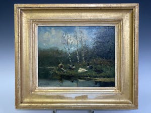 Constant Artz - Eenden aan de waterkant kopen? Bied vanaf 750!