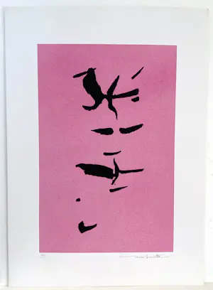 Rene Guiette - gesigneerde zeefdruk kopen? Bied vanaf 90!