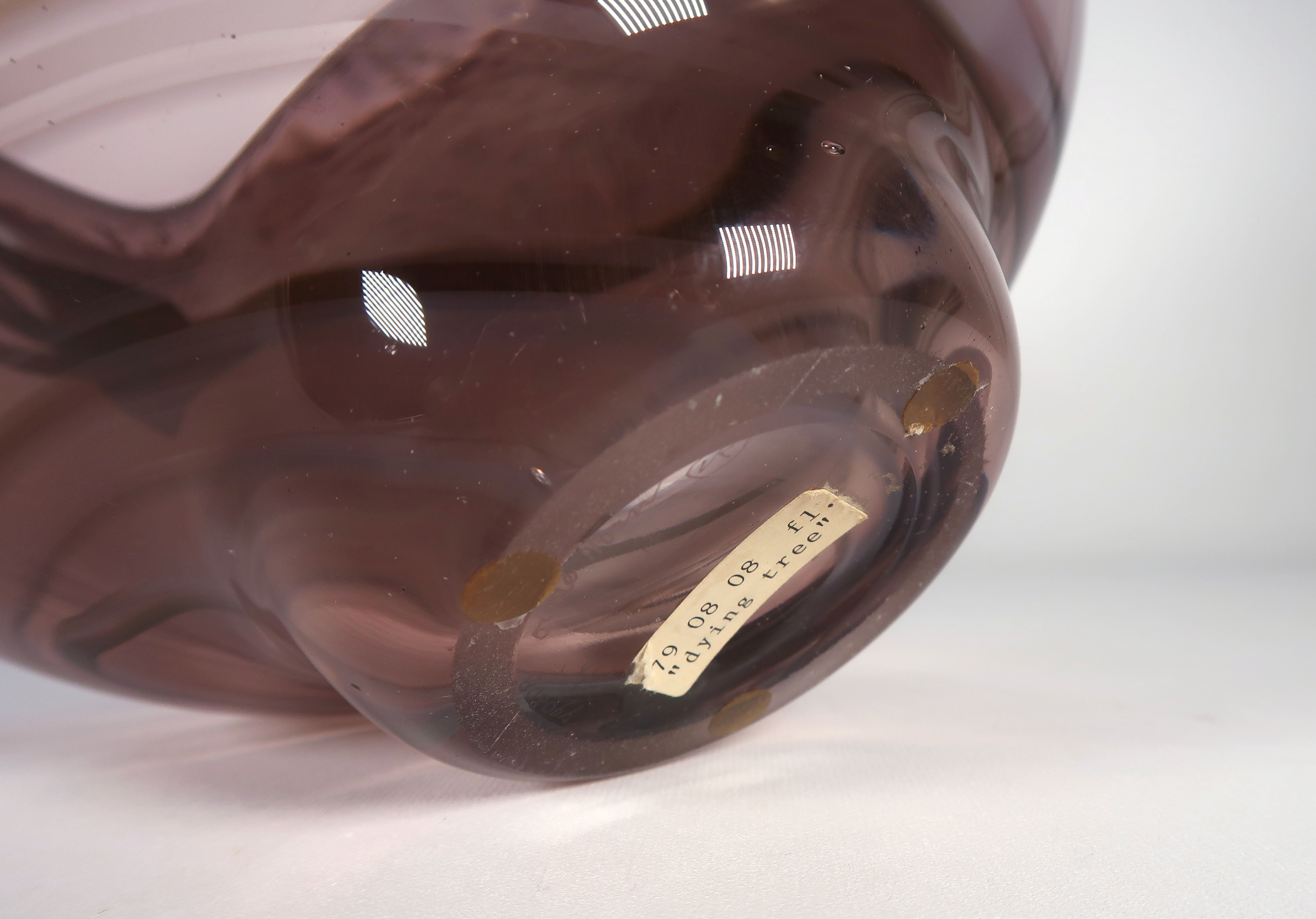 Willem Heesen - Glas, unica vaas Dying Tree kopen? Bied vanaf 400!