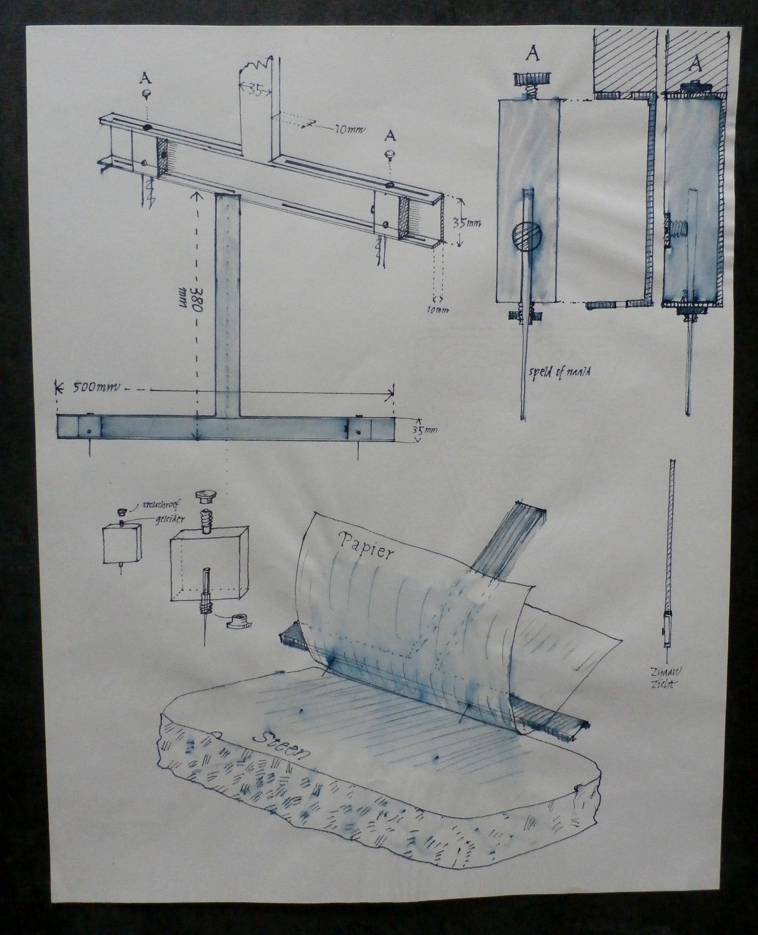 Co Westerik -  gemengde techniek: druktechniek kopen? Bied vanaf 150!