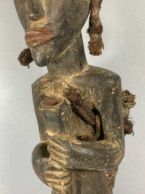 Fang - Old African statue from the Fang - Gabon. kopen? Bied vanaf 75!