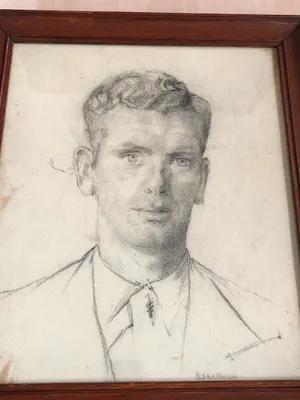 Albert Mulder - Albert BJ Mulder (1889-1987) - portret van een jonge man in kostuum kopen? Bied vanaf 35!