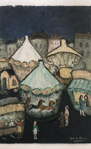 Hubert De Vries - Gesigneerde litho - 1980 - 57/75 kopen? Bied vanaf 85!