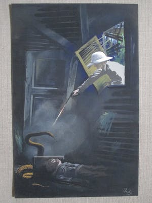 Karel Thole - Gouache kopen? Bied vanaf 225!