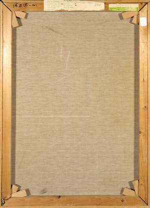 Robert van Schaik - Olieverf op doek, Bonen en erwten - Ingelijst kopen? Bied vanaf 40!